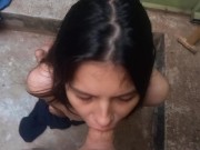 putting my new little slut to suck, she loves to drool on my cock 10/16