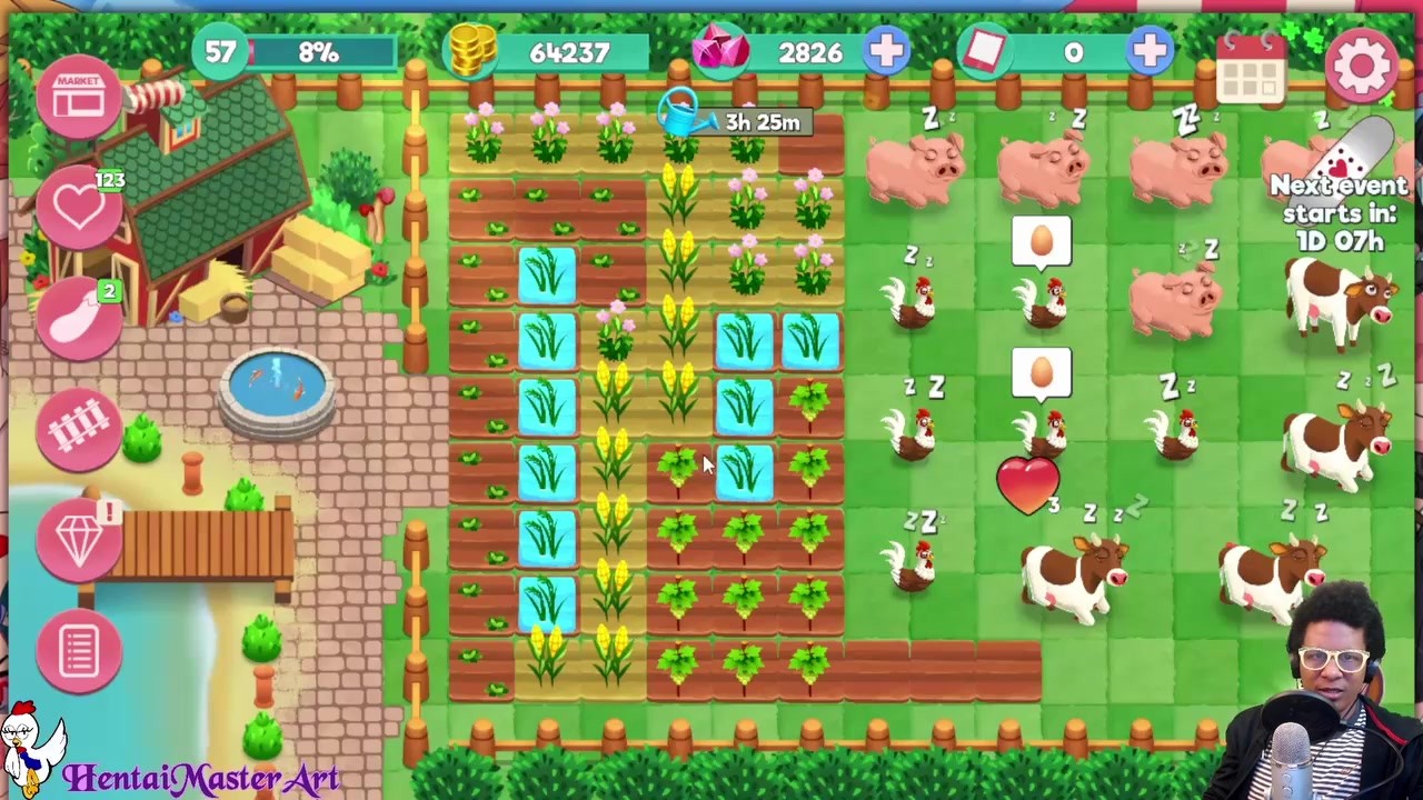 (Str8) Make up Threeway! Booty Farm #101 W/HentaiMasterArt