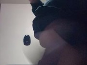 Swinging my Dick infront of the Television 14/16