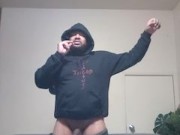 Swinging my Dick infront of the Television 3/16