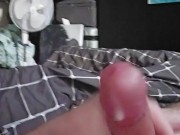 Wanking myself off with cumshot 12/16