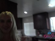 GFE Session with super sweet amateur blonde babe sucking and fucking 1/16