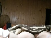 Rapidin con mi hermanastra su novio está abajo 1/16