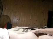 Rapidin con mi hermanastra su novio está abajo 11/16