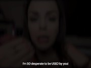 DESPERATE SLUT BEGGING TO REPLACE YOUR WIFE - PREVIEW - ImMeganLive 8/16