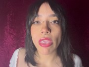 Cum in my Mouth Long Tongue JOI with Countdown 11/16