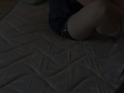 Tired BED WETTING on a BARE MATTRESS 1/16