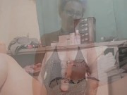 Milf takes lollipop then takes girthmaster replica 16/16