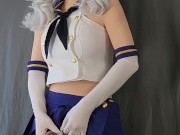 Kigurumi Kashima in shimakaze uniform 12/16