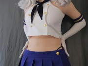 Kigurumi Kashima in shimakaze uniform 9/16
