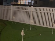 Playing gulf with hot Fijii shortie vibes 14/16