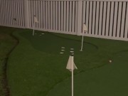 Playing gulf with hot Fijii shortie vibes 4/16