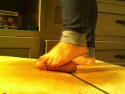 Would you like a footjob on the cockboarding table? 13/16