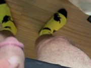 Just pulled my cock out of my new roommate after fucking her pussy for the first time since movingin 14/16