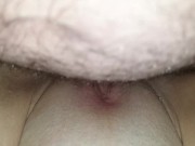 Fun with pussy and dick. Jerk lick suck fuck. Creampie her all the way. Cum drips out 16/16