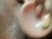 Ebony Pussy Slippery When Wet 11/16