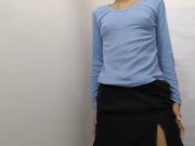 My Stepsister doing masterbating she is very horney 1/16