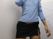 My Stepsister doing masterbating she is very horney 4/16