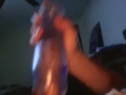 Tiny Fleshlight Commander Makes Me Cum and My Cock Feel Massive 7/16