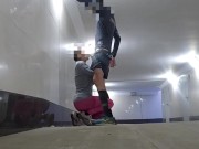 Public sex in the underground passage 4/16