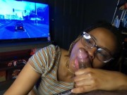 Nerdy school girl sucking dick 4/16
