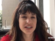 Ersties - Hot Brunette Babe Masturbates For All To See 12/16