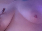 TEASING this wet pussy until I CUM, hard, all over my DILDO and LUSH toy 12/16