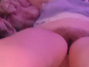 TEASING this wet pussy until I CUM, hard, all over my DILDO and LUSH toy 6/16