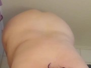 Fat BBW Girlfriend Brushing Teeth 14/16