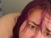 Fat BBW Girlfriend Brushing Teeth 15/16