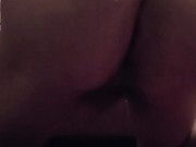 Ass on the bed and masturbation 5/16