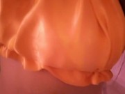 SPECIAL HALLOWEEN VIDEO!! WE DID IT TOGETHER, PUT ON MASKS AND STARTED TOUCHING EROTICLY 15/16