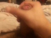 Solo wank huge load 5/16