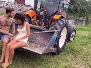 DUE CONTANDINI MI SPACCANO LA FIGA - Mi sono persa e mi hanno scopata! con Lucas Peracchi 8/16