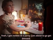 On Halloween Night I Accidentally Summoned a Lust Demon and She Fucked My Stepbrother - Kate Kravets 2/16