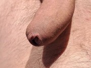 Outdoor cumshot with moans 1/16