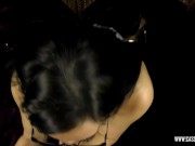 Real Housewife Treats Her Man To A Sexy Lingerie Blowjob 14/16