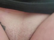 Quickie in the bathroom, noisy, solo masturbate, octopus sex toy 12/16