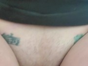Quickie in the bathroom, noisy, solo masturbate, octopus sex toy 14/16