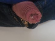 Pissing in the sunny kitchen 13/16