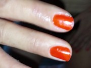 Femme amateur se masturbe avec ses doigts. Poils de chatte latina sexy, gros seins 1/16