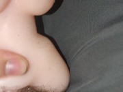 FUCKING CHEAP 10$ SEXDOLL FROM TEMU AND CUM INSIDE HER 9/16