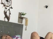 My stepfather gives me delicious oral sex at his wife's house