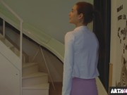 Teen Matty Mila Perez Loves Oily Footjobs & Blowjobs In The Pose 5/16