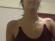 Beautiful skinny girl rides my cock and fills my pussy with milk. 4/16