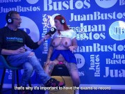 Andrea Pardo se corre 5 veces! seguidas en la máquina sexual en Juan Bustos Podcast 10/16