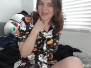 Satin Halloween Pyjamas Naked Try On 15/16