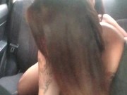 I fuck my best friend in the uber on the way to college. 15/16