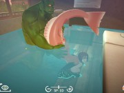 EP17: Emma Likes It Rough (Sex Pose 4) - Orc Massage 8/16