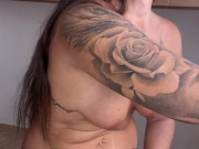 Striptease SEXY😈 While I MASTURBATE And I Smoke💨 15/16